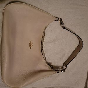 Coach Purse, small beige
